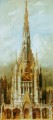 gotischegratkirche st michael turmfassade Academic Hans Makart